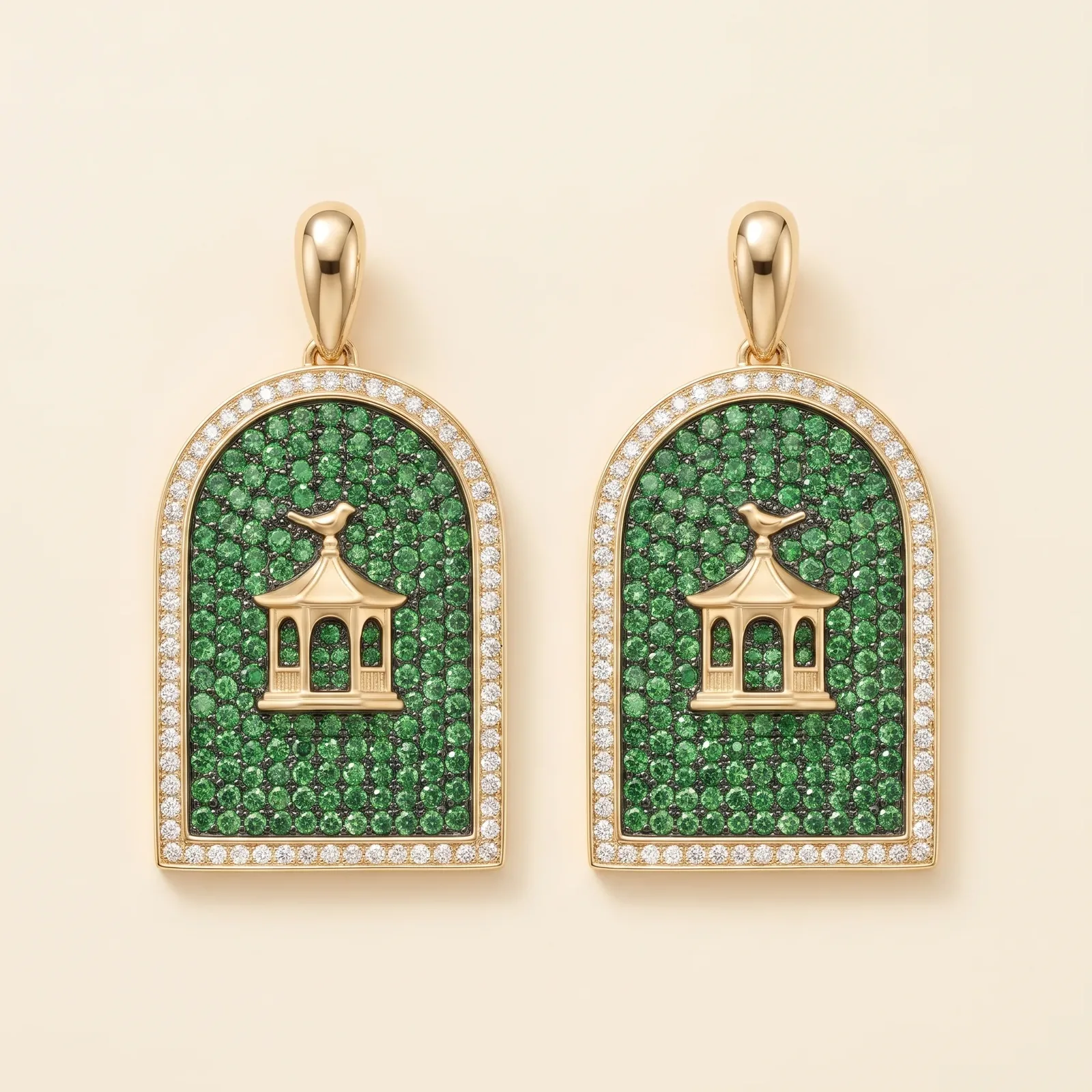 Afsaneh Haft Paykar Green Dome Drops