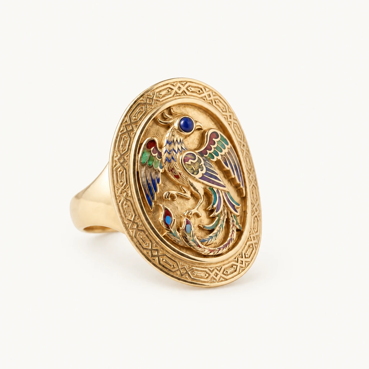 Afsaneh Simurgh Cocktail Ring