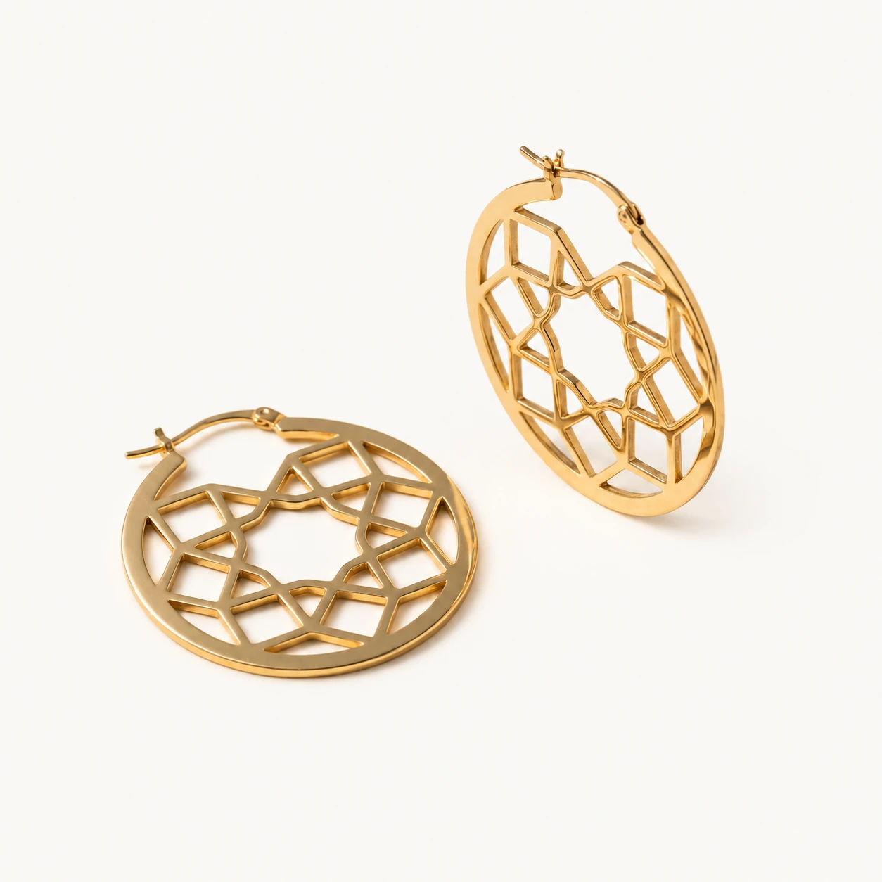 Girih Sayeh Hoop Earrings