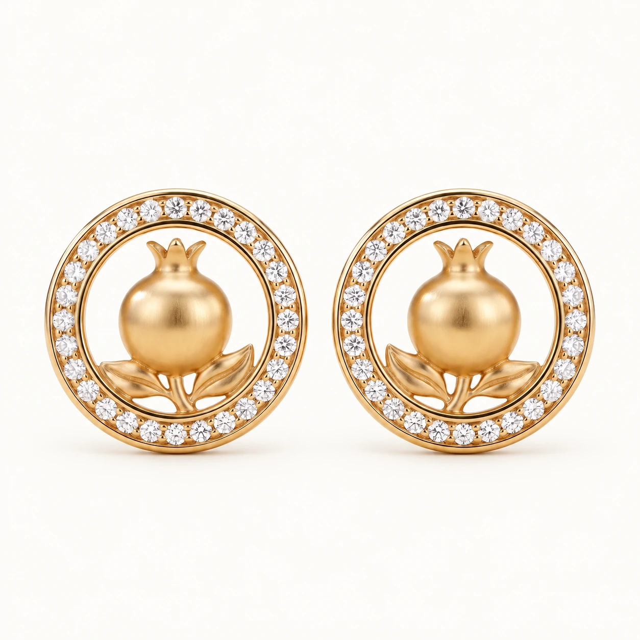 Golestan Anar Roundel Studs