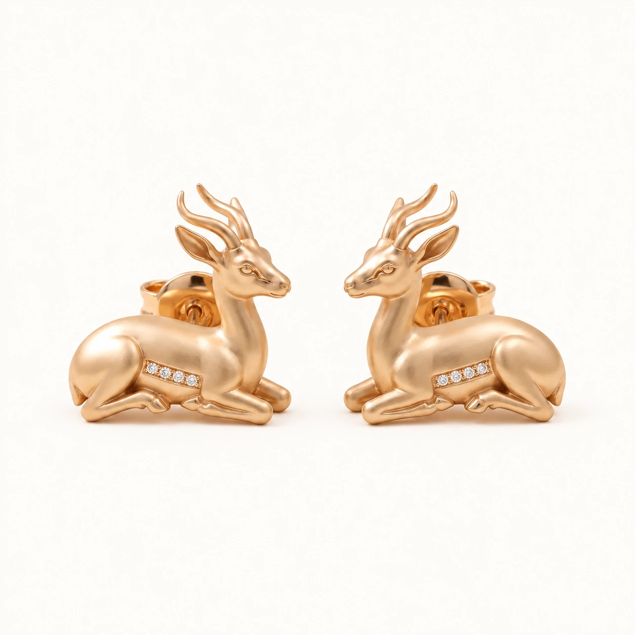 Hamdam Ahu Stud Earrings