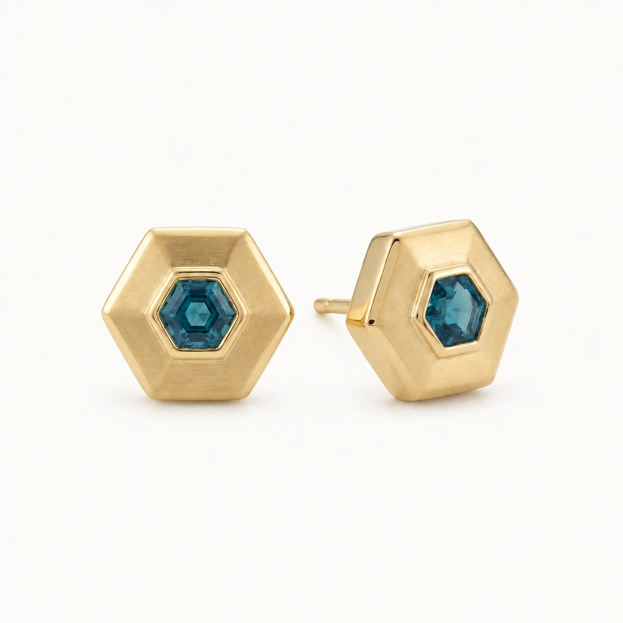 Negin Hex Studs