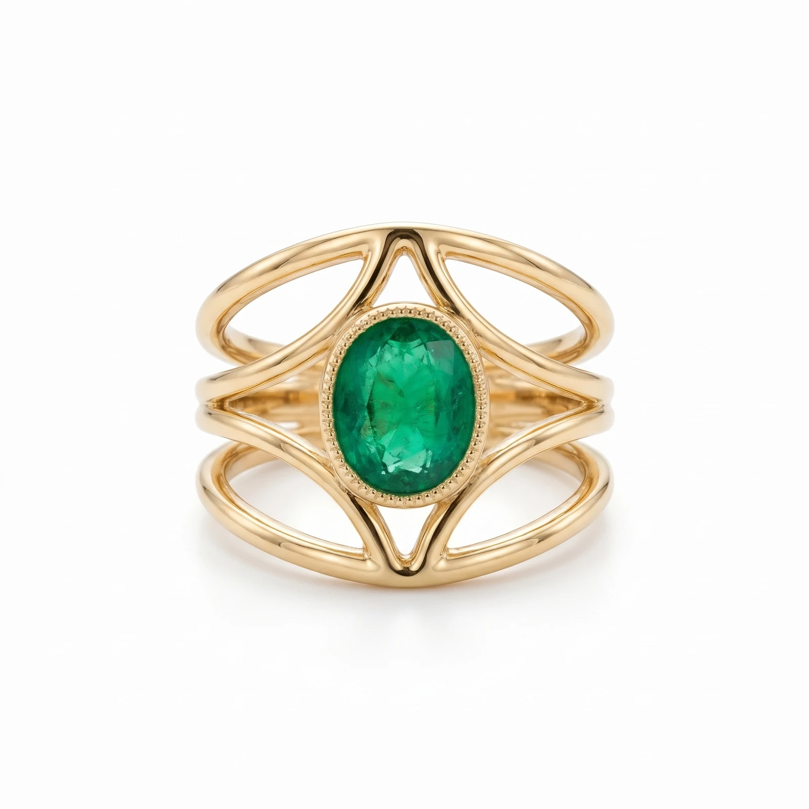 Golestan Chahar Bagh Bridal Ring