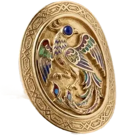 Afsaneh Simurgh Cocktail Ring