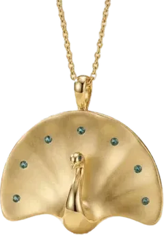 Hamdam Tavus Fan Pendant