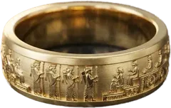 Hamdam Men's Wedding Band | Persepolis Relief