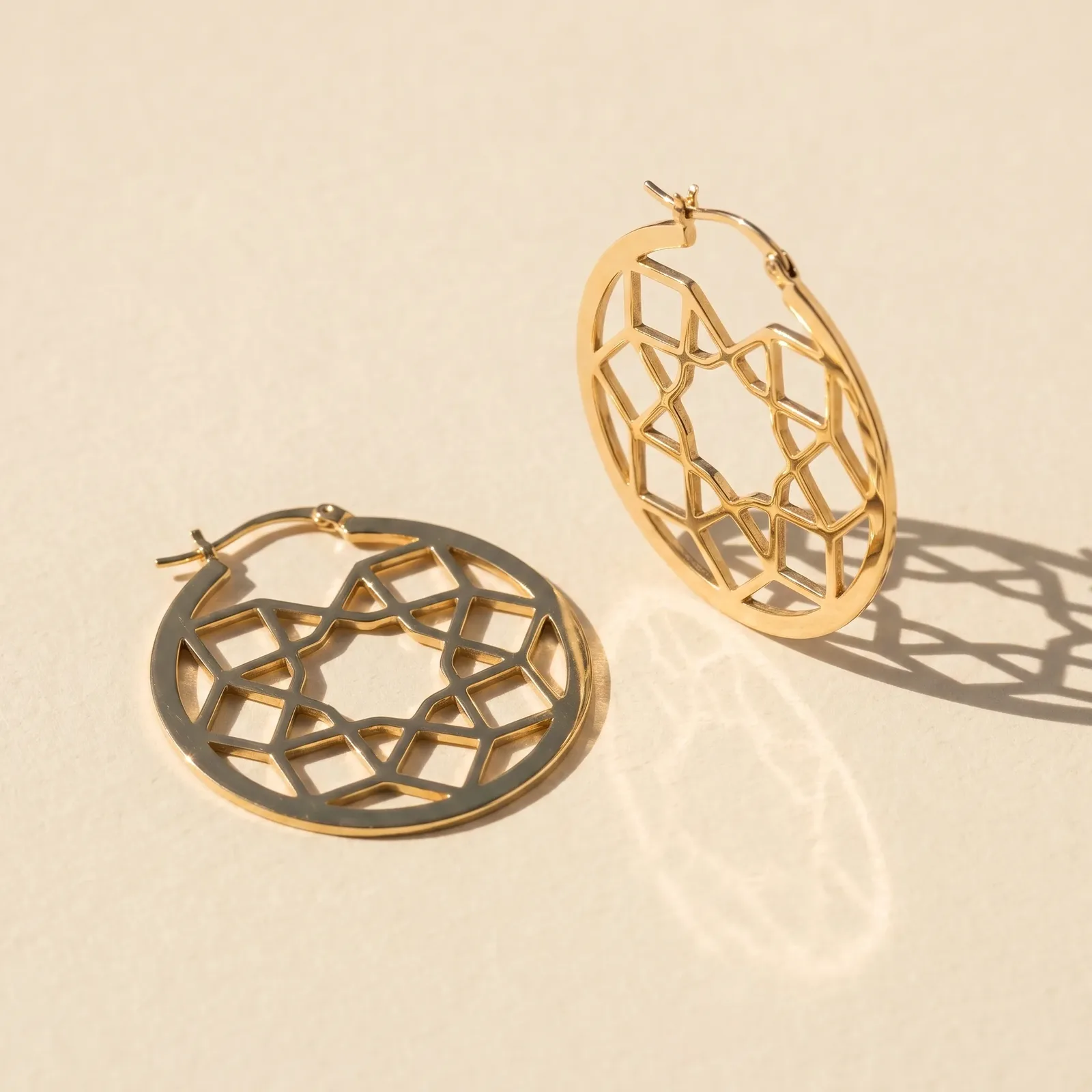 Girih Sayeh Hoop Earrings