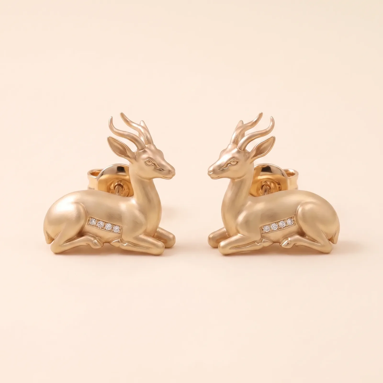 Hamdam Ahu Stud Earrings