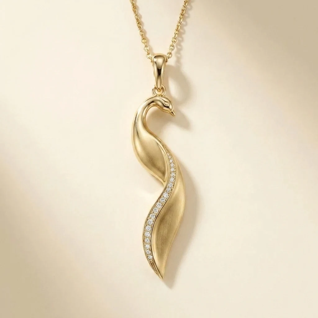 Hamdam Tavus Train Pendant
