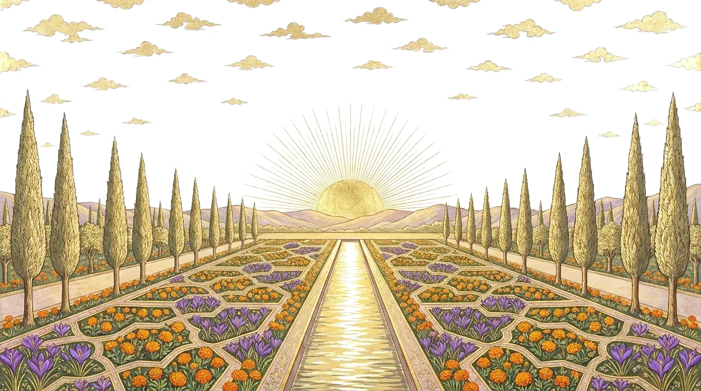 The Mehr world, painted in the atelier