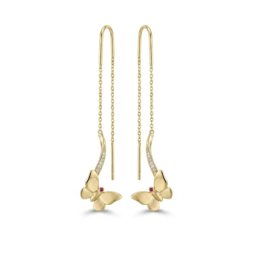 Parvaz Threader Earrings