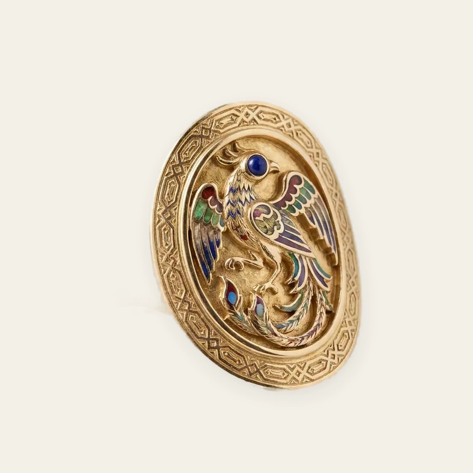 Afsaneh Simurgh Cocktail Ring