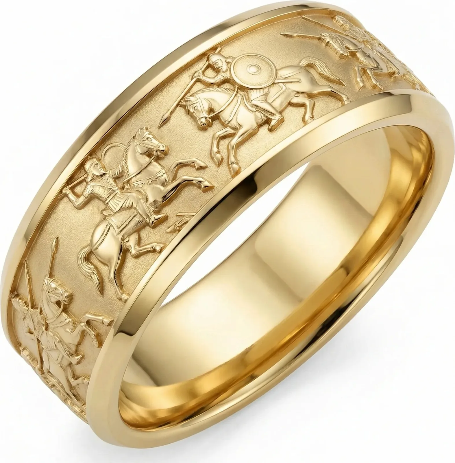 Hamsang Band | Shahnameh Men's Wedding Band | Silux London